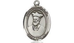 [8369SS] Sterling Silver Saint Philip Neri Medal