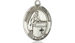 [8390SS] Sterling Silver Blessed Emilee Doultremont Medal