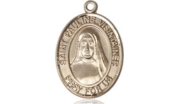 [8391GF] 14kt Gold Filled Saint Pauline Visintainer Medal