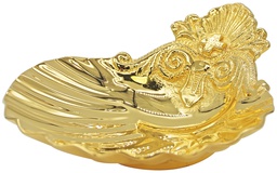 [K-421G] Gold Baptismal Shell