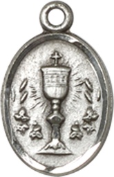 [0975SS] Sterling Silver Chalice Medal