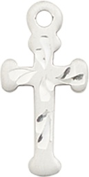 [2521SS] Sterling Silver Cross Medal