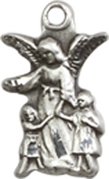 [4254SS] Sterling Silver Littlest Angel Medal