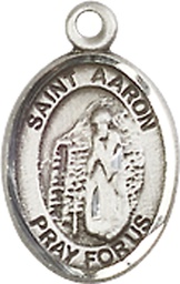 [9254SS] Sterling Silver Saint Aaron Medal