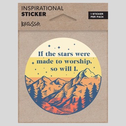 [STCK159] Sticker - Stars Were Made To Worship