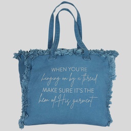[TOTE138] grace &amp; truth Tote Bag - Hem Of His Garment