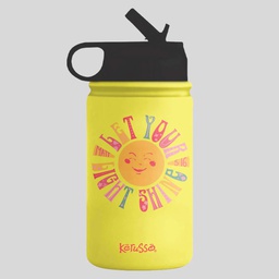 [MUGS422] 12 oz DW/SS Sport Bottle - Let Your Light Shine