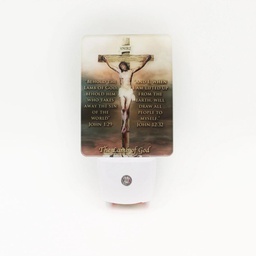 [C-NL103] LED Night Light Lamb of God