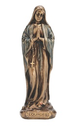 [SR-77717] O.L. Lourdes, Cold Cast Bronze, 3.3”