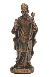 [SR-77721] St. Patrick, Cold Cast Bronze, 3.3”