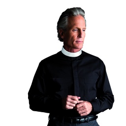 Neckband Shirt - Long Sleeve - Regular Fit