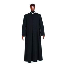 Summer Time Roman Clerical Cassock - Black
