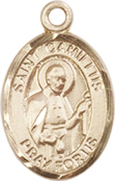 [9019GF] 14kt Gold Filled Saint Camillus of Lellis Medal