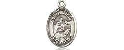 [9051SS] Sterling Silver Saint Jason Medal