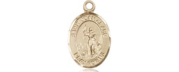 [9053GF] 14kt Gold Filled Saint Joan of Arc Medal