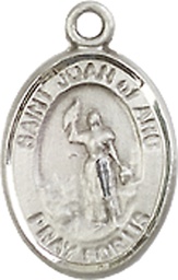 [9053SS] Sterling Silver Saint Joan of Arc Medal