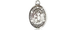 [9054SS] Sterling Silver Saint John the Baptist Medal