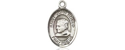 [9055SS] Sterling Silver Saint John Bosco Medal