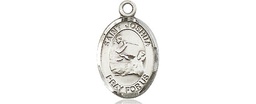 [9059SS] Sterling Silver Saint Joshua Medal