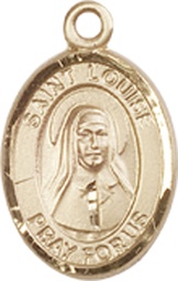 [9064GF] 14kt Gold Filled Saint Louise de Marillac Medal