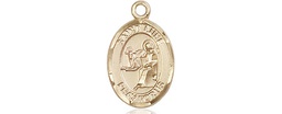 [9068GF] 14kt Gold Filled Saint Luke the Apostle Medal