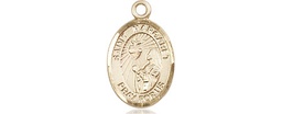 [9072GF] 14kt Gold Filled Saint Margaret Mary Alacoque Medal