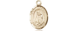 [9075GF] 14kt Gold Filled Saint Martha Medal