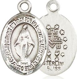 [9078SS] Sterling Silver Miraculous Medal