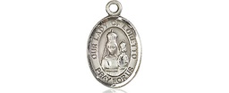[9082SS] Sterling Silver Our Lady of Loretto Medal