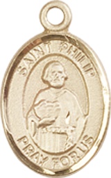 [9083GF] 14kt Gold Filled Saint Philip the Apostle Medal