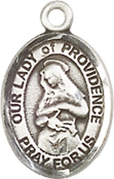 [9087SS] Sterling Silver Our Lady of Providence Medal