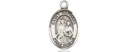 [9092SS] Sterling Silver Saint Raphael the Archangel Medal