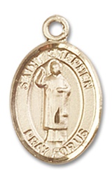 [9104GF] 14kt Gold Filled Saint Stephen the Martyr Medal