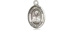 [9105SS] Sterling Silver Saint Timothy Medal