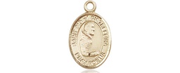 [9125GF] 14kt Gold Filled Saint Pio of Pietrelcina Medal