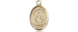 [9136GF] 14kt Gold Filled Saint Sophia Medal