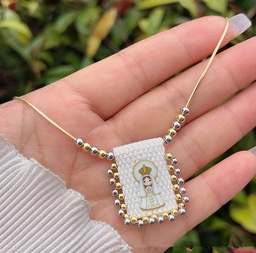 [P25L06-4] Cartoon Divine Figure Necklace