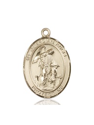 [7118KT7] 14kt Gold Guardian Angel Paratrooper Medal