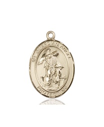 [8118KT7] 14kt Gold Guardian Angel Paratrooper Medal