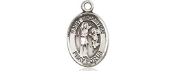 [9100SS] Sterling Silver Saint Sebastian Medal