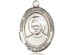 [7362SS] Sterling Silver Saint Josemaria Escriva Medal