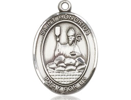 [7376SS] Sterling Silver Saint Honorius Medal