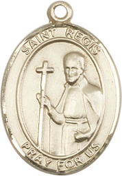 [7380GF] 14kt Gold Filled Saint Regis Medal