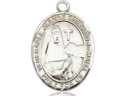 [7401SS] Sterling Silver Jeanne Chezard de Matel Medal