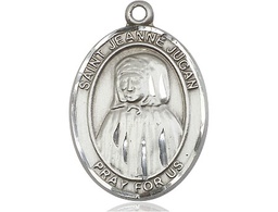 [7409SS] Sterling Silver Saint Jeanne Jugan Medal
