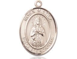 [7413SPGF] 14kt Gold Filled Rosa Mystica Medal