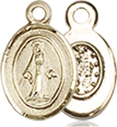 [0205PLGF] 14kt Gold Filled Miraculous Medal