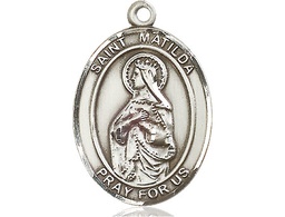 [7239SS] Sterling Silver Saint Matilda Medal