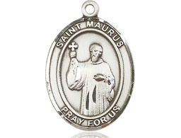 [7241SS] Sterling Silver Saint Maurus Medal