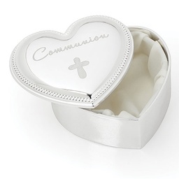 [RO-19780] 2.5"H Communion Heart Box - Communion